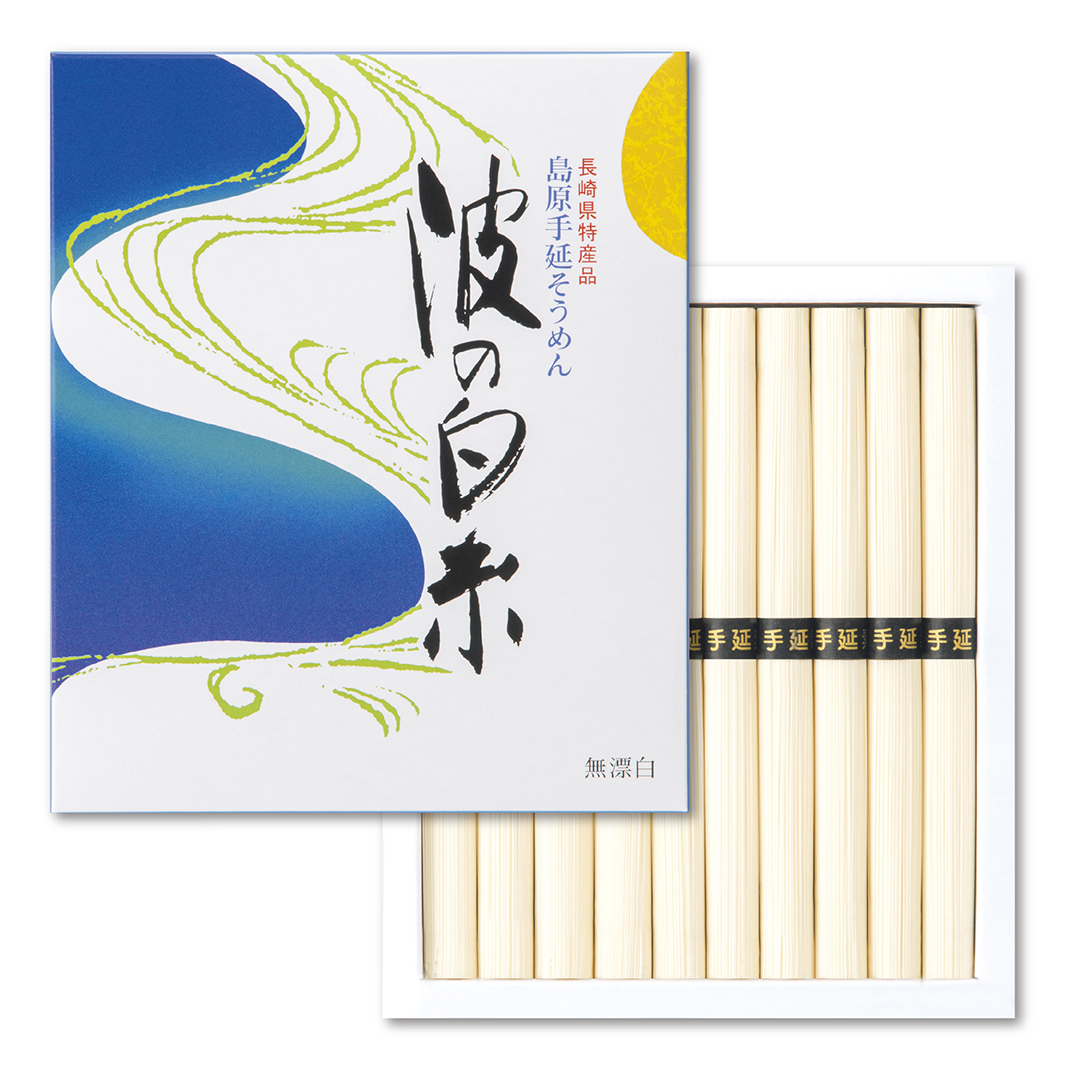 島原手延べそうめん  波の白糸（50g×10束） T10
